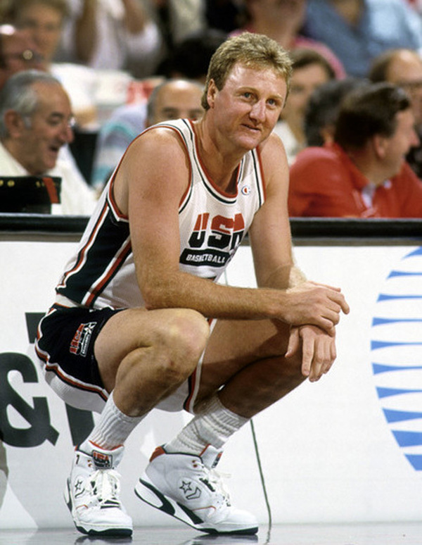 ドリームチームⅠ せま ラリーバード&マジックジョンソン トレーナー 