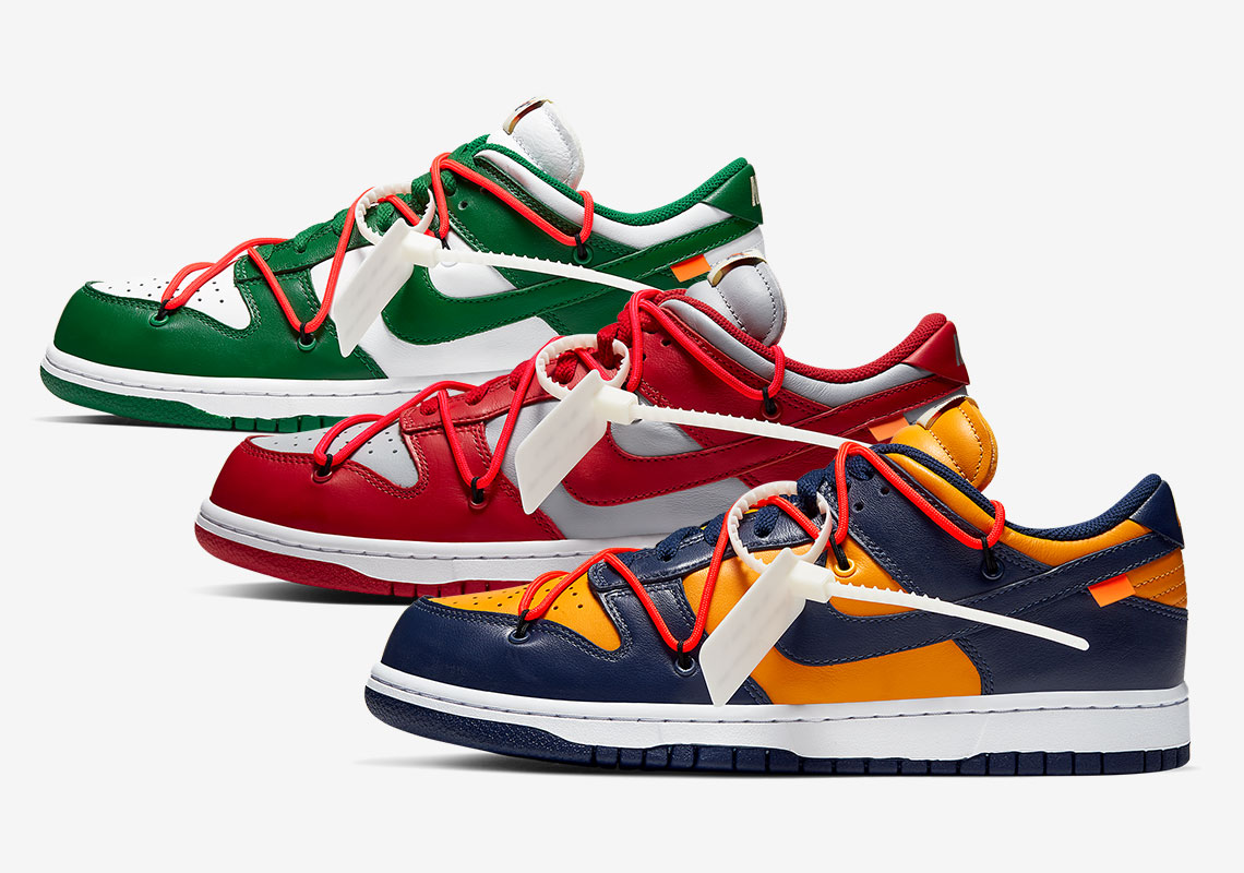 OFF-WHITE × NIKE DUNK LOW COLLECTIONを狙いに行くって話｜shoeremake